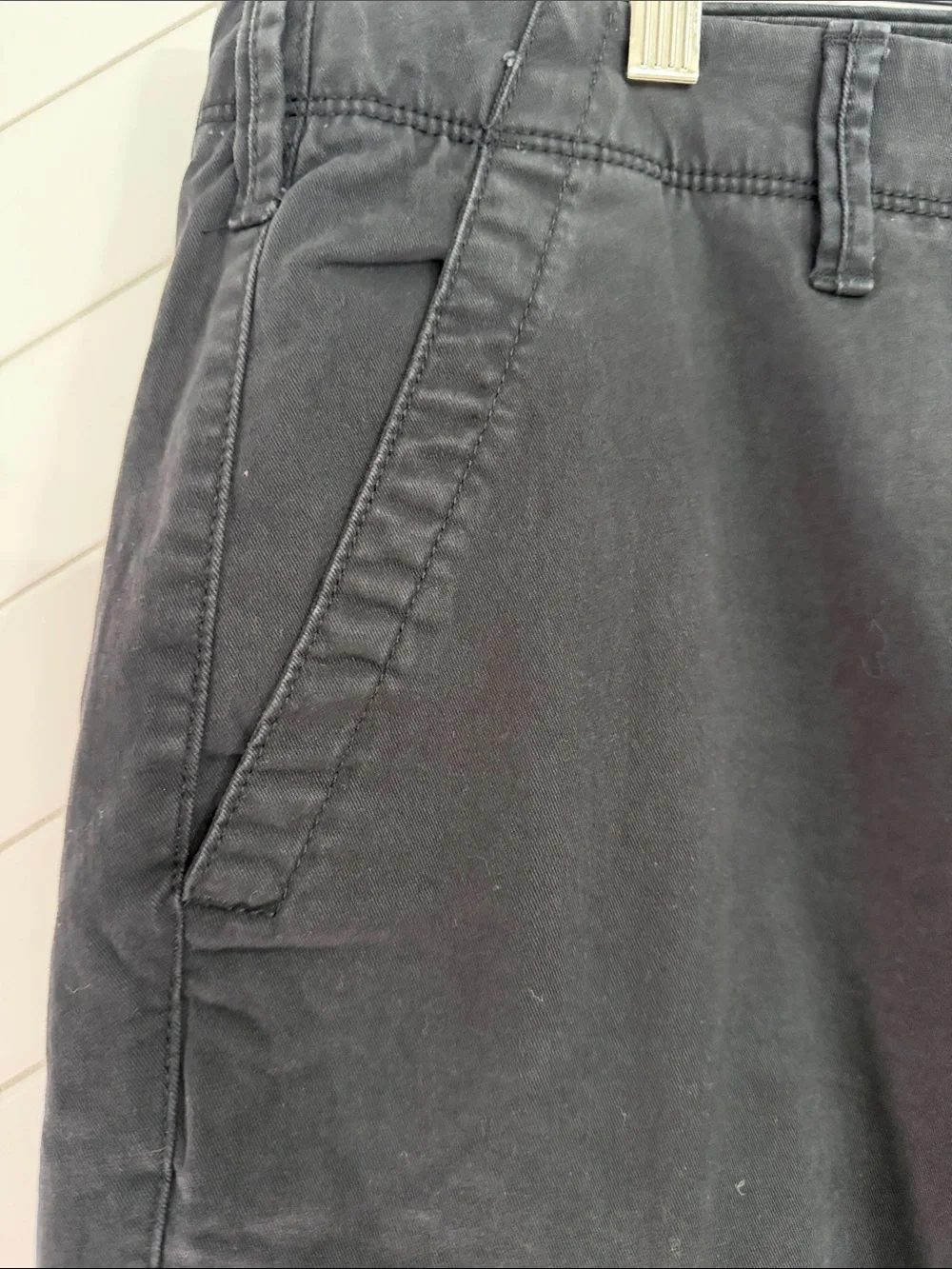 GAP Essential Straight Black Men's Cargo Pants with 38/30